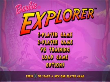 Barbie: Explorer - Screenshot - Game Title Image