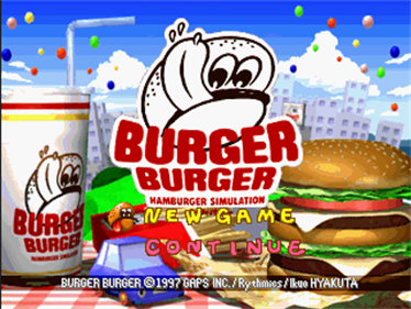 Burger Burger: Hamburger Simulation - Screenshot - Game Title Image