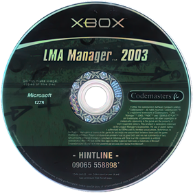 LMA Manager 2003 - Disc Image