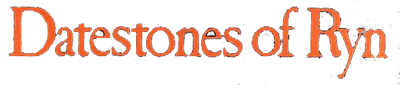Dunjonquest: The Datestones of Ryn - Clear Logo Image