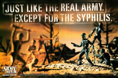 Army Men 3D - Advertisement Flyer - Front Image