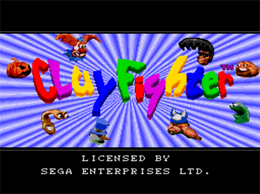 ClayFighter - Screenshot - Game Title Image