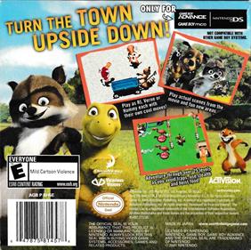 Over the Hedge - Box - Back Image