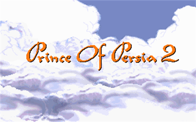 Prince of Persia 2: The Shadow & The Flame - Screenshot - Game Title Image