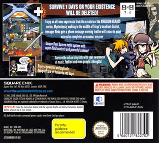 The World Ends with You - Box - Back Image