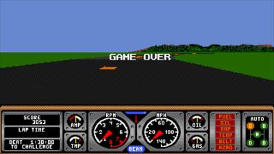 Hard Drivin' II: Drive Harder - Screenshot - Game Over