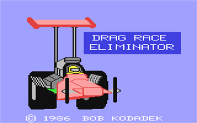 Drag Race Eliminator - Screenshot - Game Title Image
