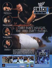 WWF Smackdown! - Advertisement Flyer - Front Image