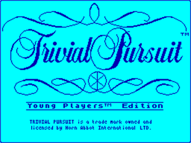 Trivial Pursuit: The Computer Game: Young Players Edition - Screenshot - Game Title Image