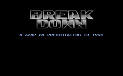 Breakdown - Screenshot - Game Title Image