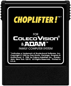 Choplifter! - Cart - Front Image