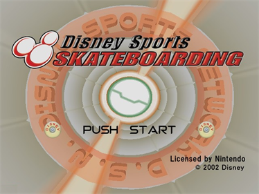 Disney Sports: Skateboarding - Screenshot - Game Title Image