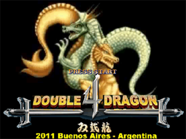 Double Dragon IV - Screenshot - Game Title Image