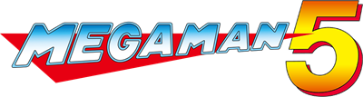 Mega Man 5 - Clear Logo Image