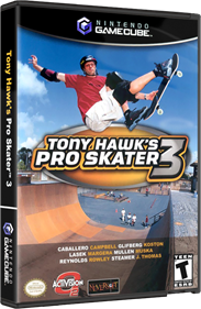 Tony Hawk's Pro Skater 3 - Box - 3D Image