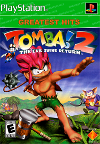 Tomba! 2: The Evil Swine Return - Fanart - Box - Front Image