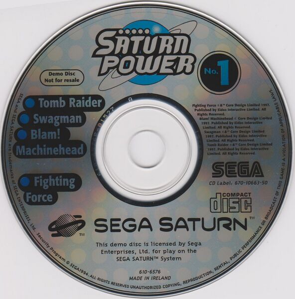 SEGA Saturn unreleased Games: Fighting Force - Core Design