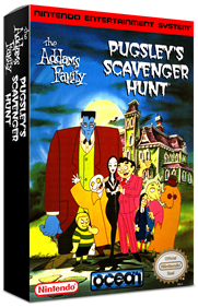The Addams Family: Pugsley's Scavenger Hunt - Box - 3D Image