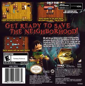 Monster House - Box - Back Image