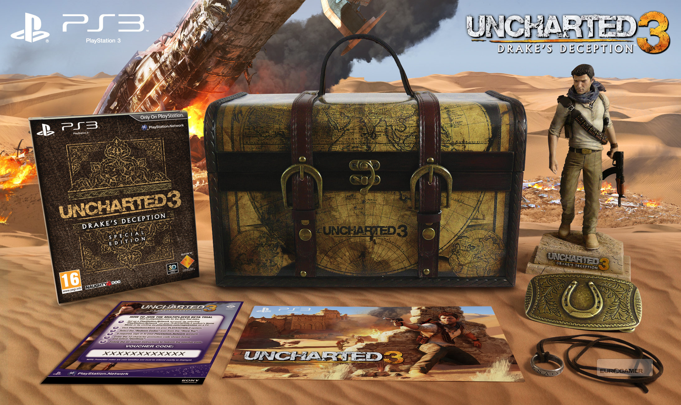 Uncharted 3: Drake's Deception: Explorer Edition