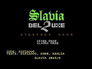 Slavia 2 Deluxe - Screenshot - Game Title Image