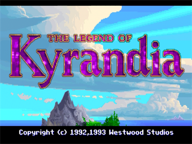 The Legend of Kyrandia: Book One - Screenshot - Game Title Image