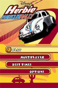 Herbie: Rescue Rally - Screenshot - Game Title Image
