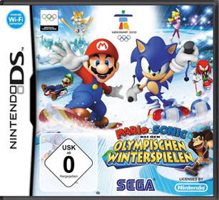 Mario & Sonic at the Olympic Winter Games - Box - Front - Reconstructed Image