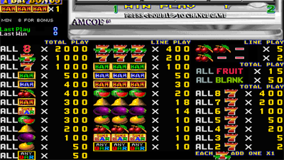 Fruit Bonus 2000 / New Cherry 2000 - Screenshot - Game Select Image