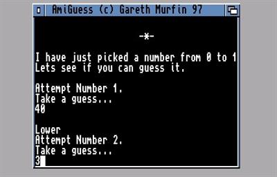 AmiGuess - Screenshot - Gameplay Image