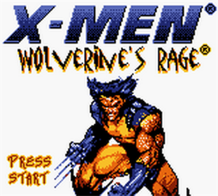 X-Men: Wolverine's Rage - Screenshot - Game Title Image