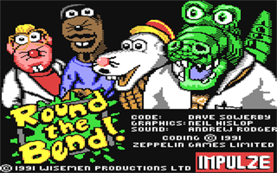 Doc Croc's Outrageous Adventures!: Round the Bend! - Screenshot - Game Title Image