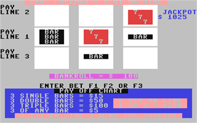 3 Line Slot Machine - Screenshot - Gameplay Image