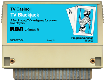 TV Casino I: Blackjack - Cart - Front Image