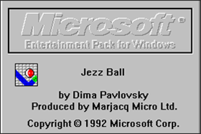 JezzBall - Screenshot - Game Title