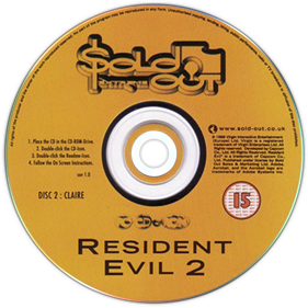 Resident Evil 2 (1998) - Disc Image