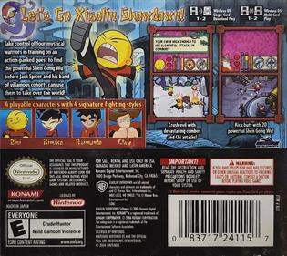 Xiaolin Showdown - Box - Back Image