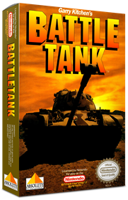 Garry Kitchen's Battletank - Box - 3D Image