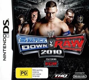 WWE SmackDown vs. Raw 2010 - Box - Front Image