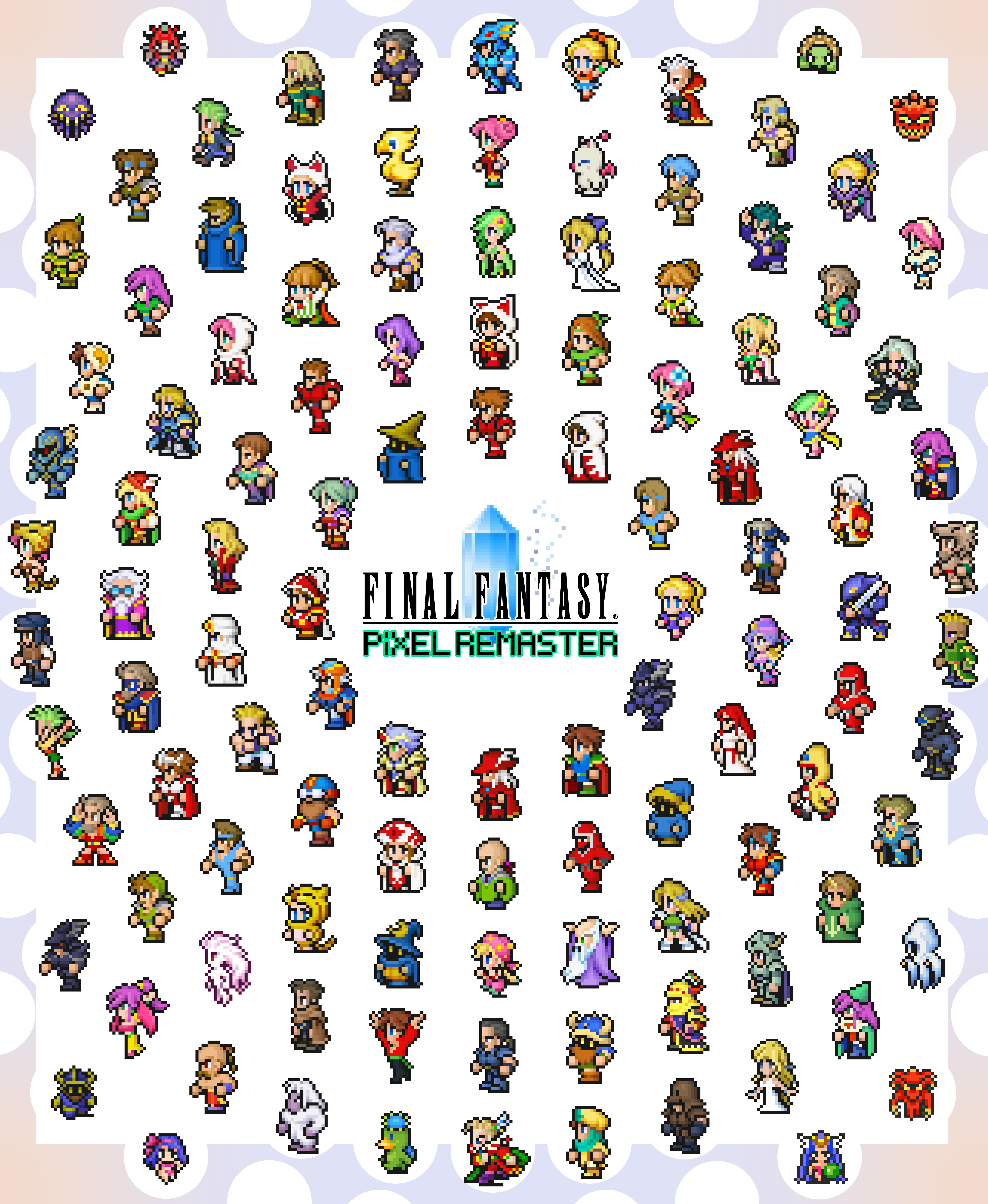 Final Fantasy Pixel Remastered I-VI Collection
