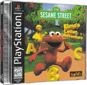 Sesame Street: Elmo's Letter Adventure - Box - 3D Image