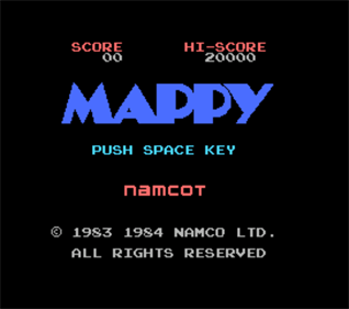 Mappy - Screenshot - Game Title Image