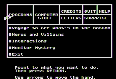 Microzine 20 - Screenshot - Game Select Image