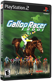 Gallop Racer 2001 - Box - 3D Image