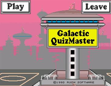 Galactic QuizMaster - Screenshot - Game Title Image