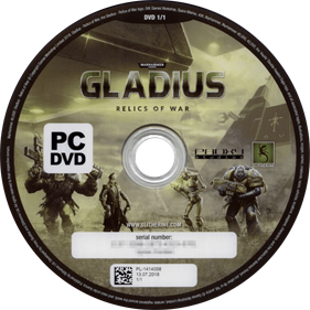 Warhammer 40,000: Gladius: Relics of War - Disc Image