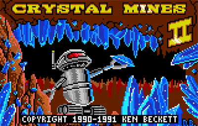 Crystal Mines II - Screenshot - Game Title Image