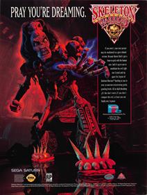 Skeleton Warriors - Advertisement Flyer - Front Image