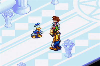 Kingdom Hearts: Chain of Memories - Screenshot - Gameplay Image