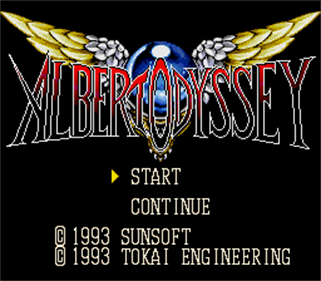Albert Odyssey - Screenshot - Game Title Image
